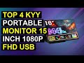 Top 4 Kyy Portable Monitor 15 Inch 1080P Fhd Usb | Kyy 15 Inch Portable 1080P Fhd Usb Monitor