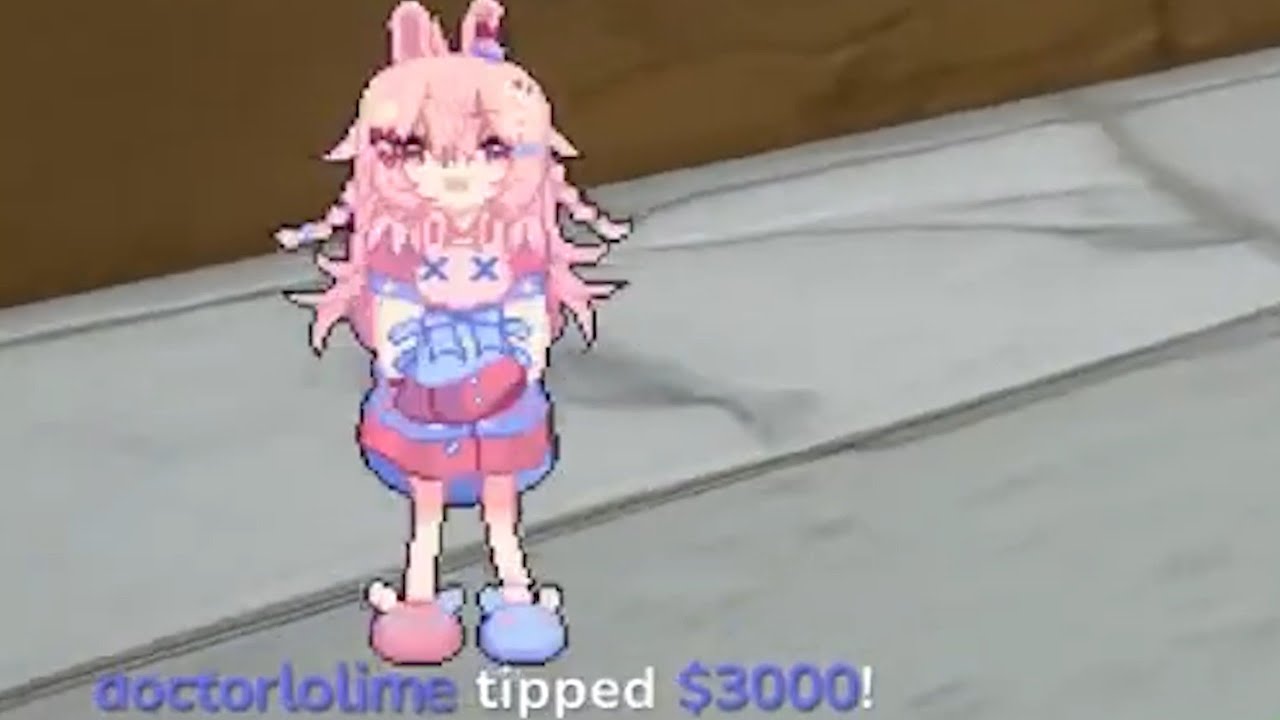 Гигачад пожертвовал Пиппе 3000 долларов, поэтому ей пришлось это сделать