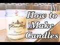 How to make scented candles - Candle making basics 101