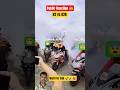 public Reaction Super Bike Burnout 😱 Ninja H2 vs H2R #burnout #h2r #h2 #publicreaction