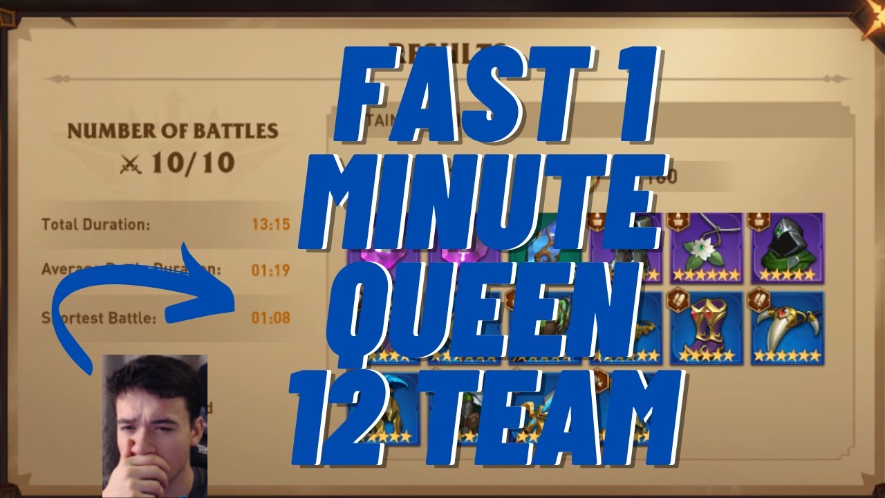 FAST 100% AUTO QUEEN OF TIDES FLOOR 12 NO POISON COMP AWAKEN: CHAOS ERA