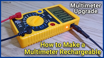 Multimeter Upgrade | How To Make Multimeter Rechargeable