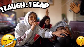 If You LAUGH You Get SLAPPED🤣👋🏾 Ft Asmxlls &amp; Mkfray