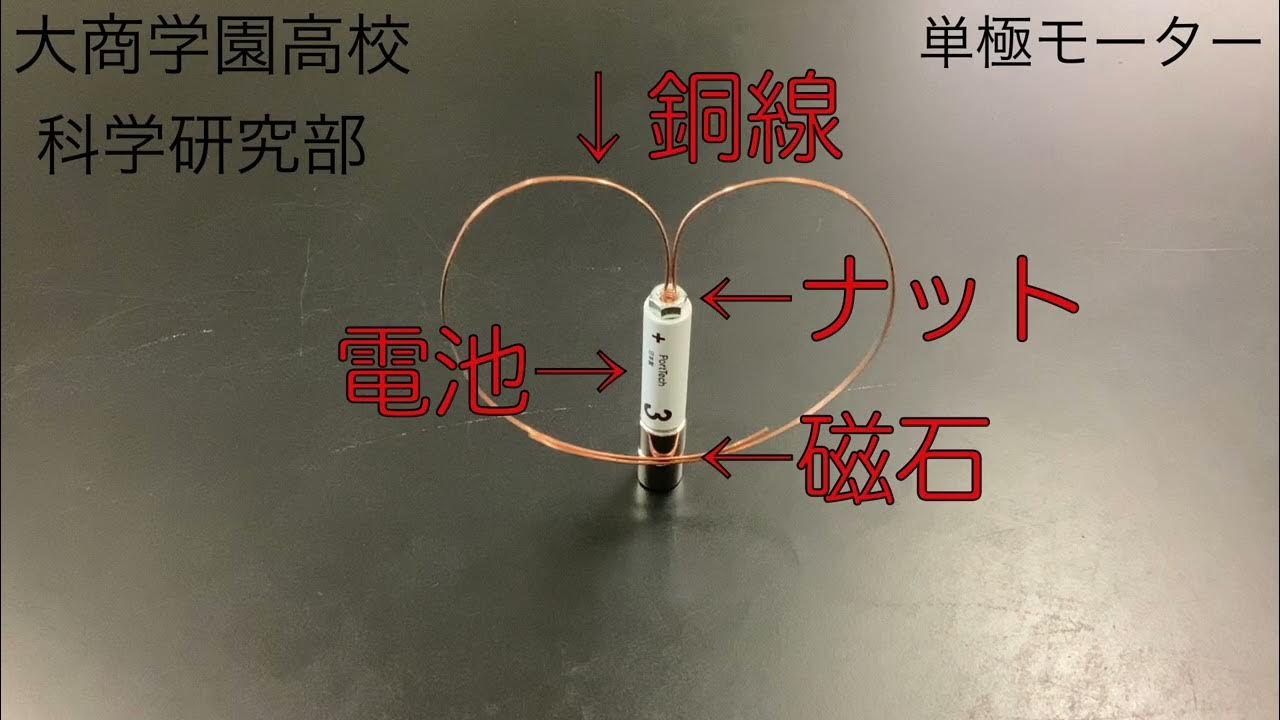 単極モーター YouTube
