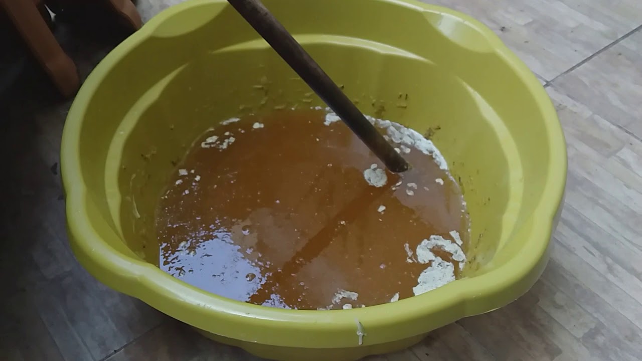 Sabão de mamão verde