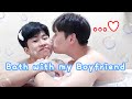 (Sub) 남자친구랑 욕조에서 장난치기 게이커플 Korean gay couple