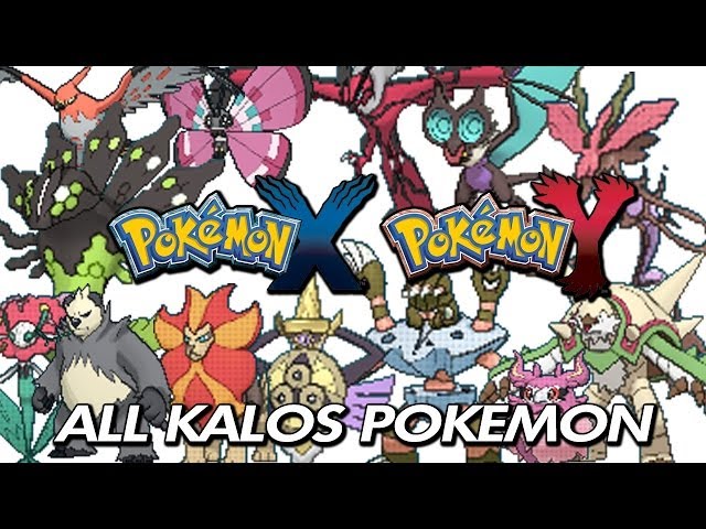 Pokemon Pokedex 6th Generation Kalos