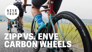 Zipp vs. ENVE carbon road wheels