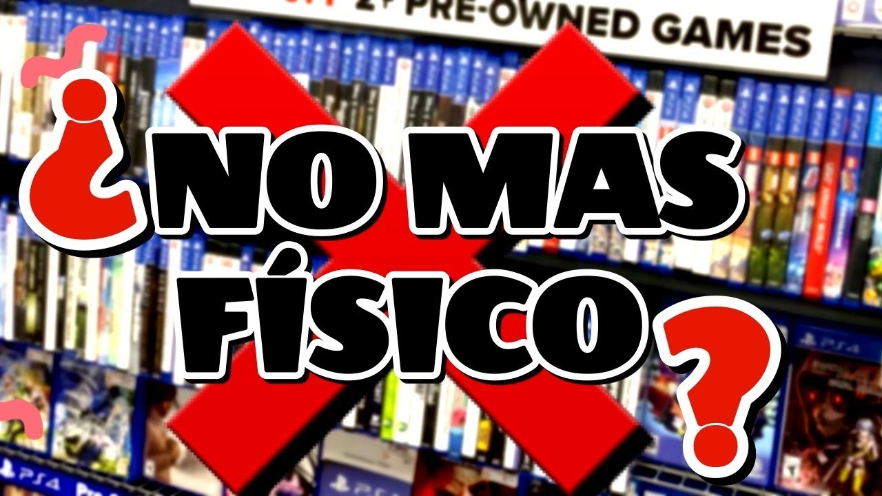 EL FINAL DEL FORMATO FÍSICO ESTÁ CERCA | VIDEOJUEGOS | PS5 | XBOX ...