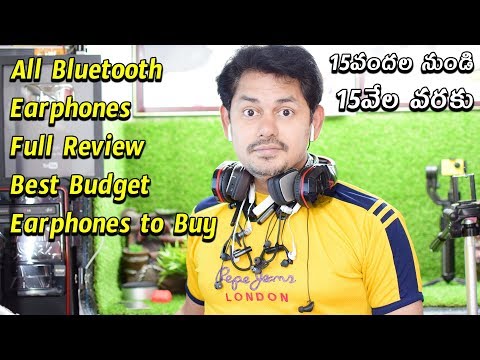 Best Budget Earphones to Buy Under 1500 to 15000: Full Review in Telugu ~ Tech-Logic