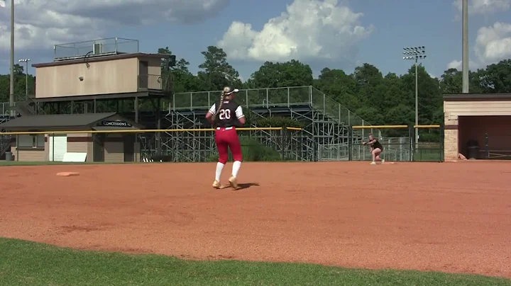 Ella Osborne's Softball Skills Video