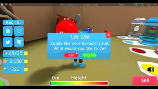 Glitch to earn money as start on Balloon Simulator!
