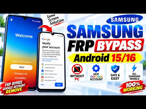 🔥 Samsung FRP Bypass 2026 | Skip Google Account WITHOUT PC | Android 15/16 | FRP Bypass