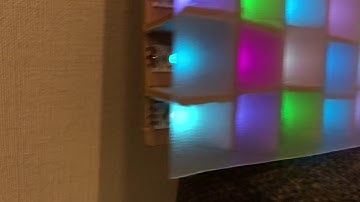 big 16x16 WS2812B display controlled by IchigoJam