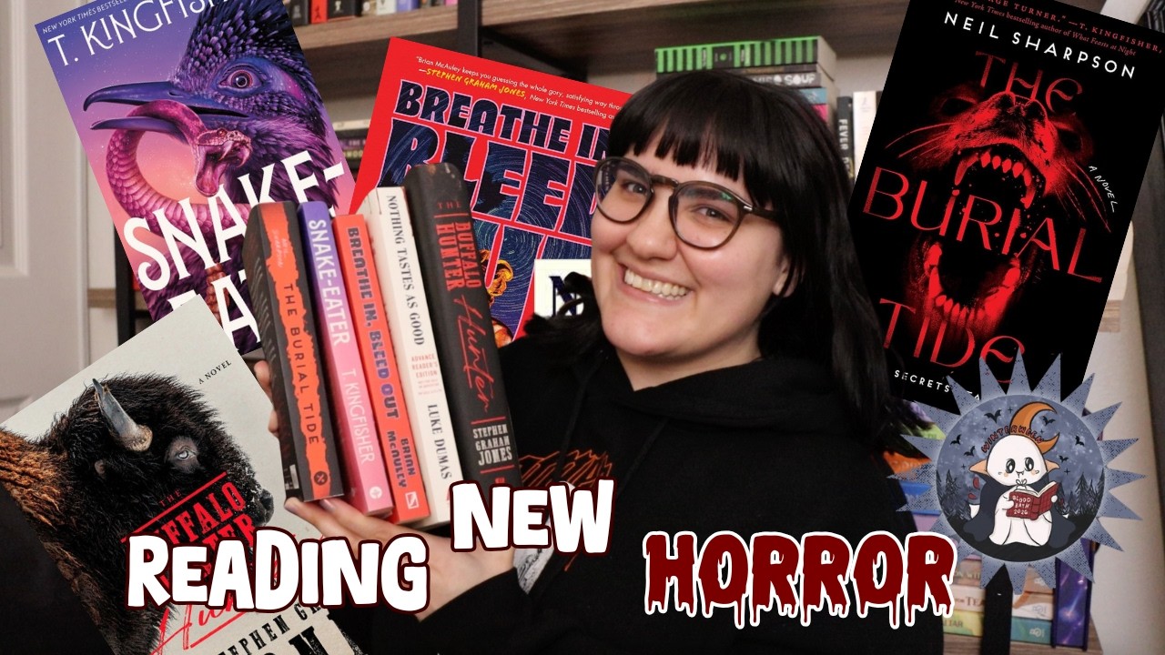 Reading New Horror Books for Winterween 🔪🩸