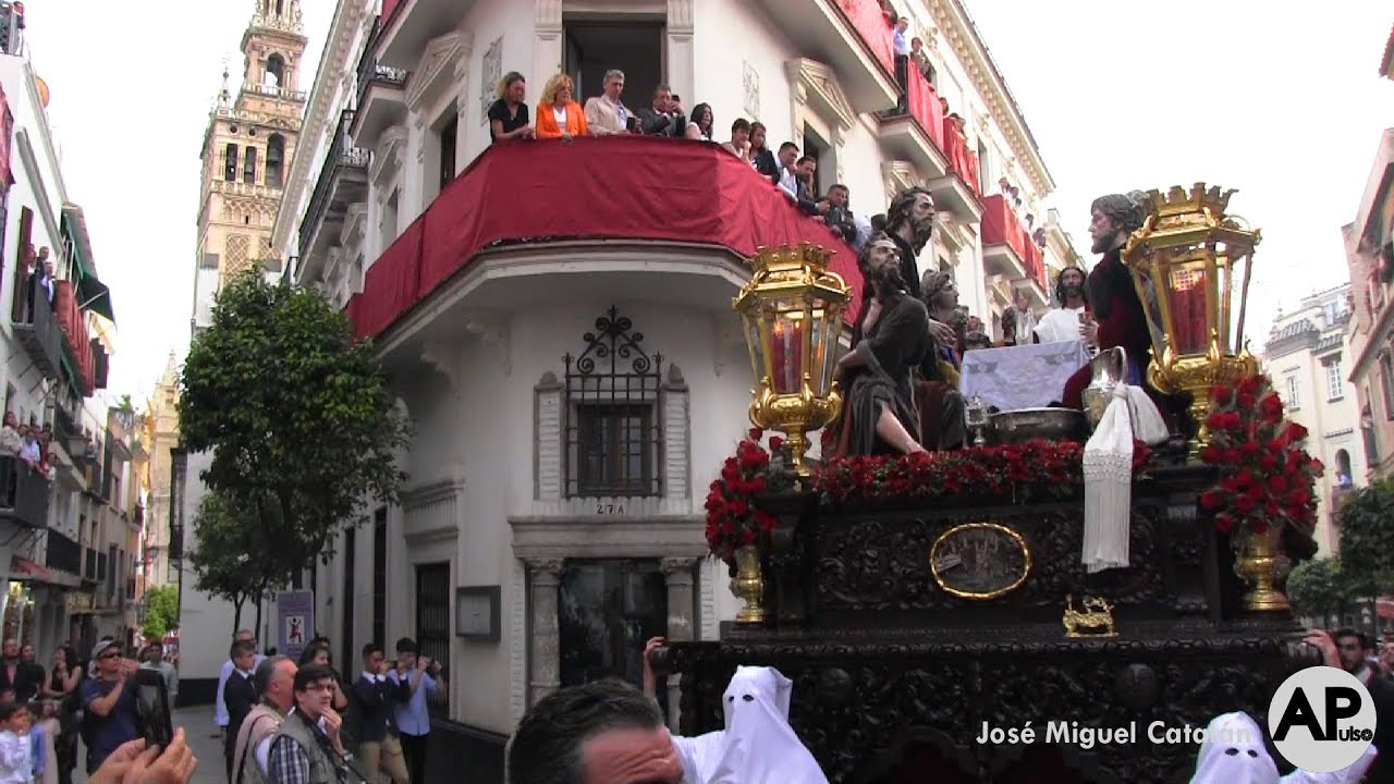 Misterio de la Sagrada Cena en la Cuesta del Bacalao | Semana Santa 2019