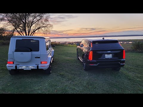 2025 Mercedes G580 EQ vs Cadillac Escalade IQ: The Battle of $200k CAD Full-Size EV SUVs