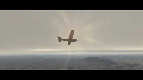 Prepar3D v5 Godrays or Lense flare effect ? Alabeo C172RG Toga EnvShade ActiveSky Orbx SOCAL