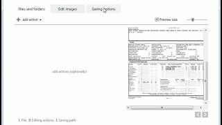 Converting multi-page PCL files with reaConverter
