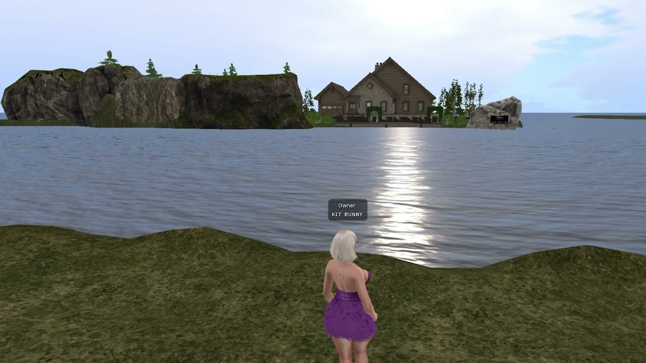 🏡 Building Bunnyfjord | Second Life Machinima Home Build & Cozy Retreat 🌊✨