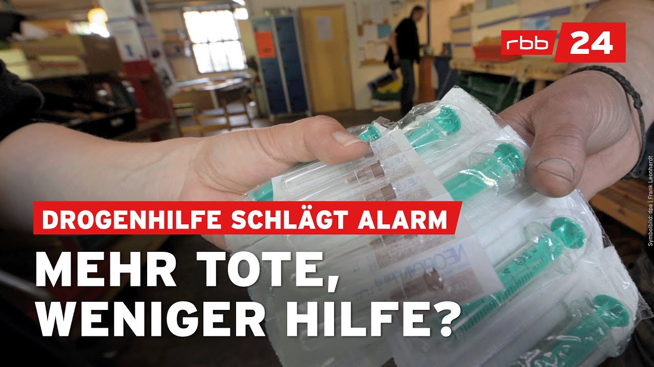Berlin: Drogentote auf Rekordhoch und die Hilfe droht zu enden