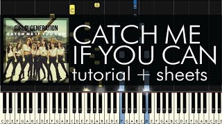 Girls' Generation - Catch Me If You Can - Piano Tutorial + Sheets screenshot 4
