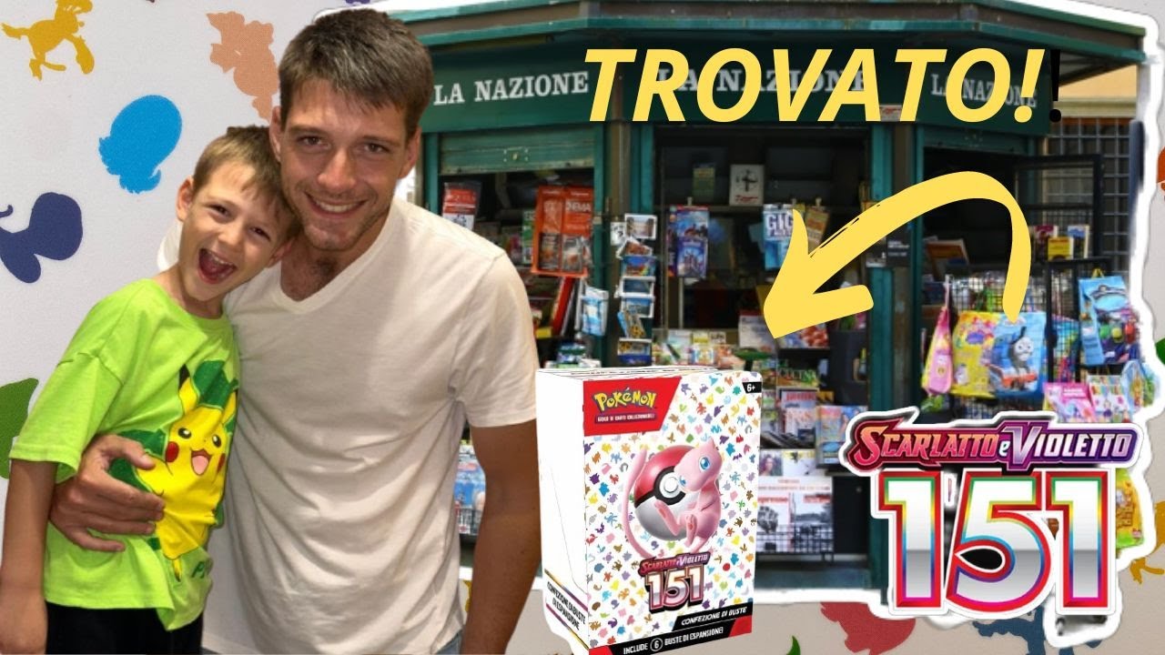 CHE FORTUNA! Abbiamo trovato un BUNDLE di POKEMON 151 in Edicola e ...