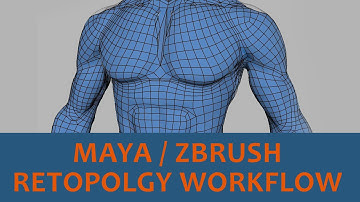 Tip: Fast way to Retopology using Maya and Zbrush and save time