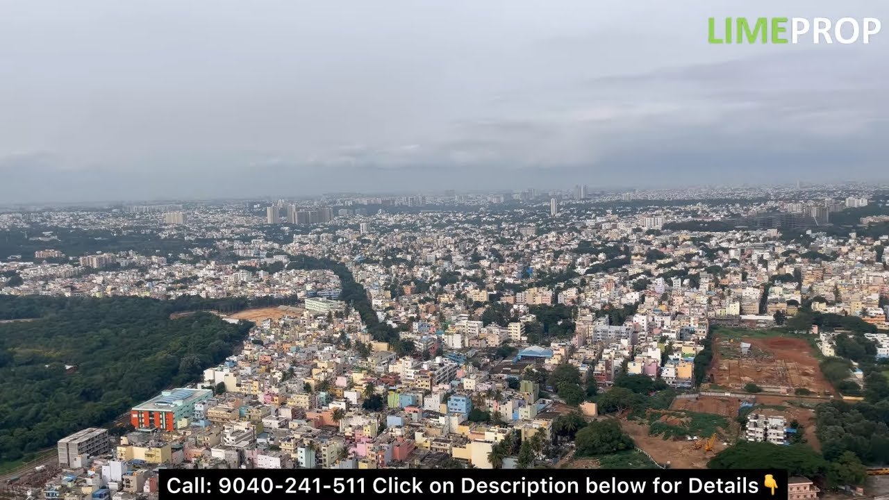 View from 50th Floor - The Presidential Tower Yeshwanthpur -9040-241-511 Brochure, Price, Model Flat