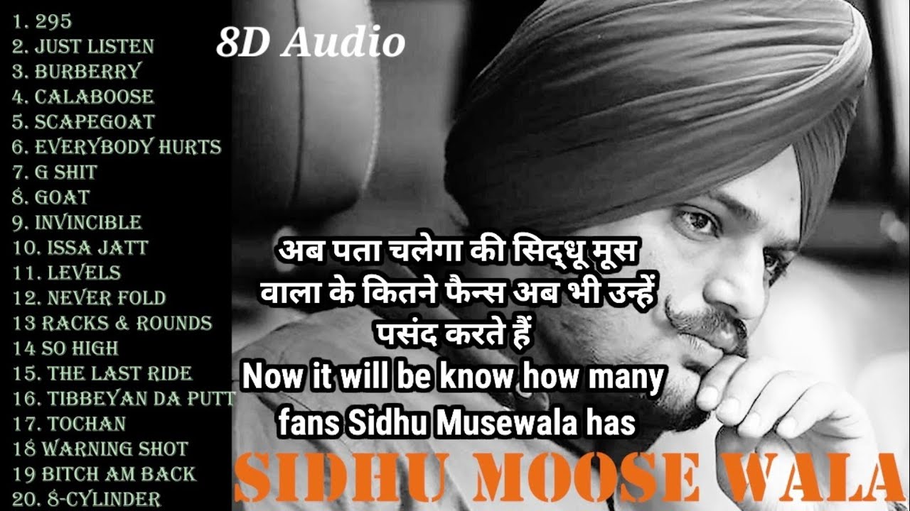 Sidhu Moose Wala Top 20 Songs Playlist | Sidhu Moose Wala Songs | New ...