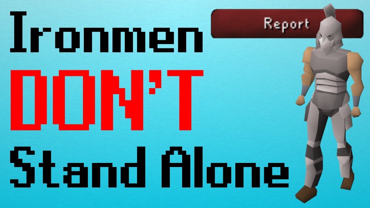 [OSRS] 5 Ways Ironmen Don't Stand Alone YouTube