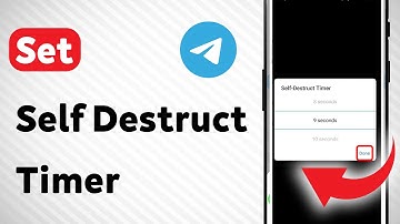 How To Set Self Destruct Timer In Telegram (Updated)