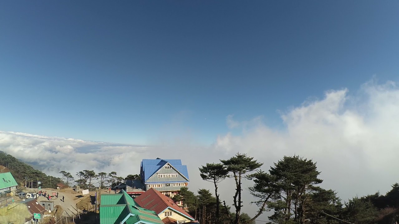 A view from Sandakphu | Cloud time laps