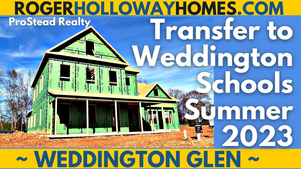 Discover Luxury Homes for Sale in Weddington Glen near Charlotte, North