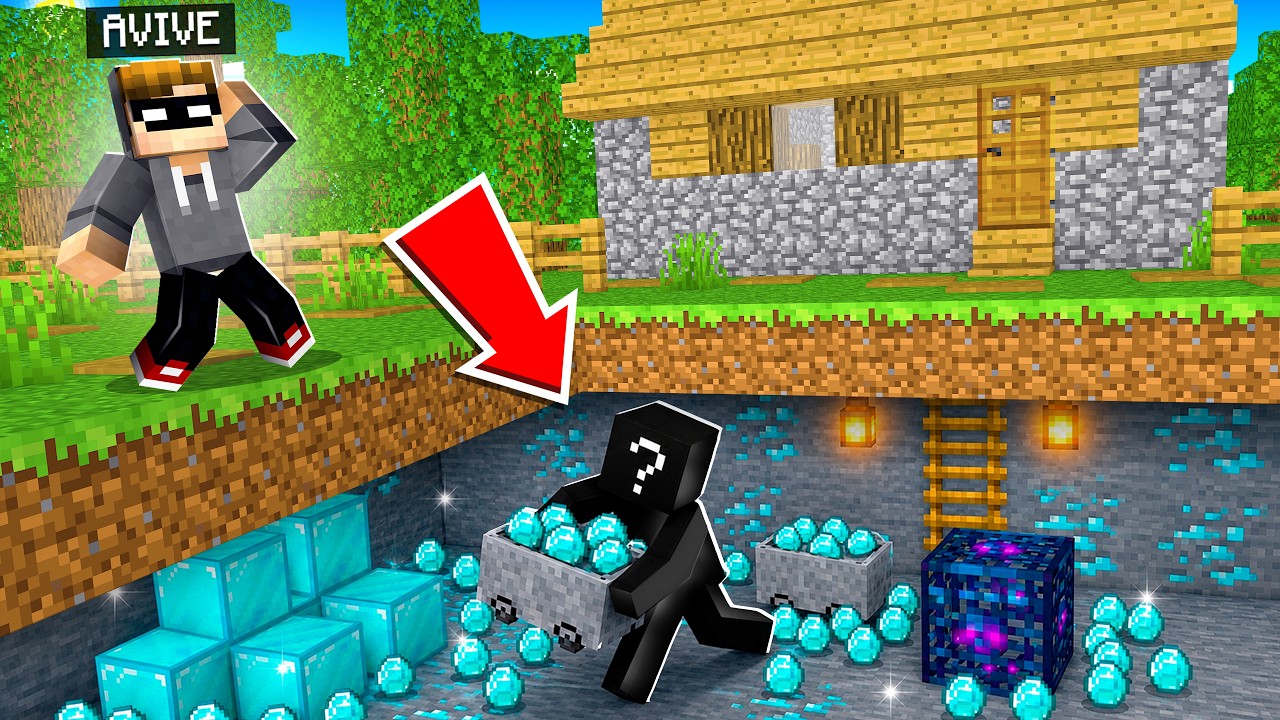 YOUTUBER findet UNSERE GEHEIM BASE und KLAUT ALLES!