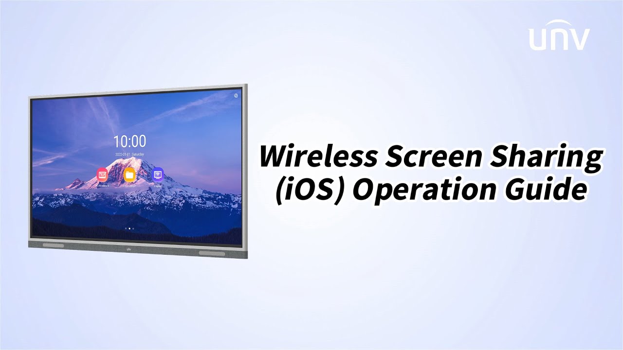 Wireless Screen Sharing iOS Operation Guide YouTube