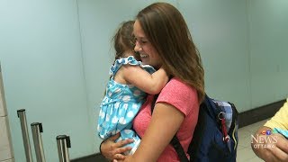 Emotional reunion: Girl meets woman who saved her life