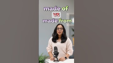 Made Of vs Made For – What’s the Difference? English Confusion Cleared | Quick Grammar Tips | Ananya