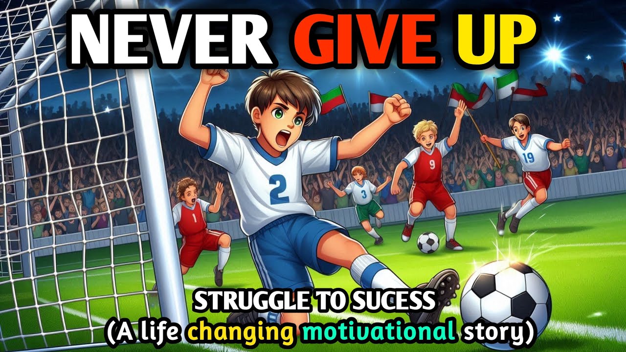never give up motivational story //motivational story || English story ...