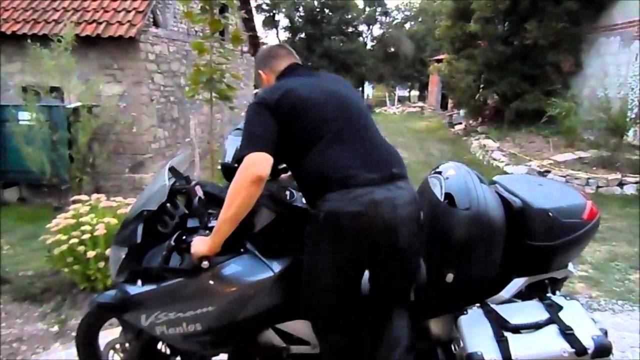 Tip: Auf- Absteigen beim Motorrad