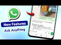 Ask Meta Al Anything Whatsapp Kya Hai | Whatsapp New Features 
