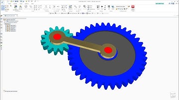 Solid Edge Tutorials #48 | Design & Motion Simulation External Gear (Epicyclic Gearing Mechanism)