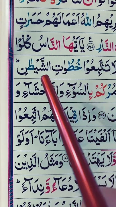 Surah Baqarah Ayat 168 🌹 #shorts #viral