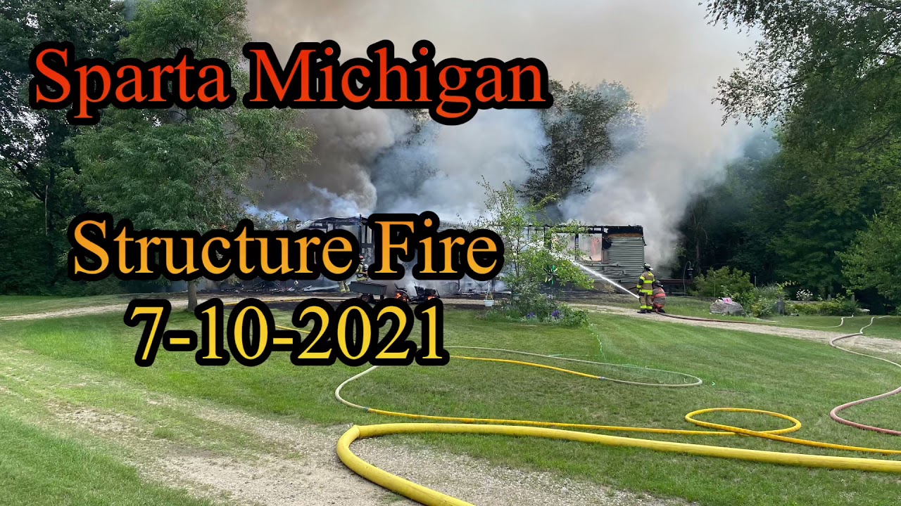 Sparta Michigan Fire dept. YouTube