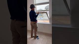 How to Clean Double Pane Windows - Explained by Construction Manager Luis in HOUSTON TX 🏡 #shorts