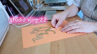 Studio Vlog 22 - Another Day Of Making &amp; Packaging Etsy Orders | Jtru Designs