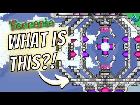 What is THIS?! Custom NPC Home for the Wizard || Terraria 1.4 Speedbuild ||