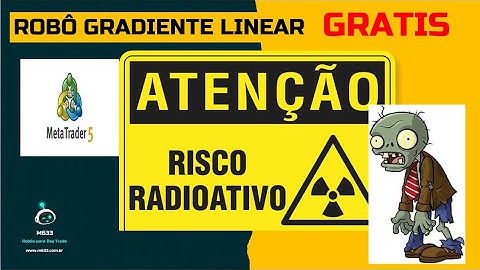 Robô Gradiente Linear em Execução - Robô de Graça* MQL5