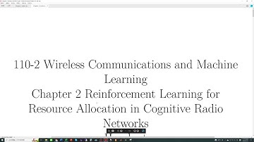 20220531 Wireless Communications and Machine Learning (Part 1)