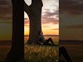 Left Alone With My Thoughts 🌅#AnimeSad #GoldenHour #SadVibes #AloneTime #AnimeShorts